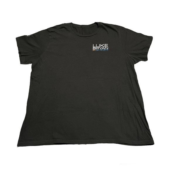 Men’s XL Luke Bryan Kill The Lights Tour T-Shirt - Picture 3 of 5